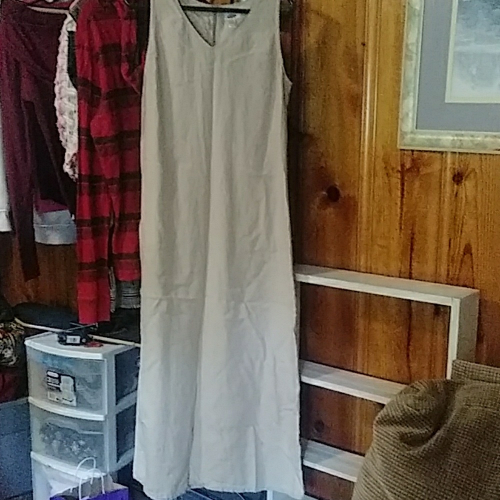 Ladies Old Navy 100% linen dress size 12